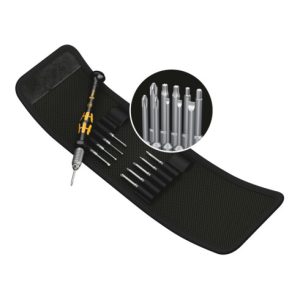 Wera Schraubendrehersatz Feinmechanik/Elektronik, 11-teilig, PH/Torx/Schlitz/ Sechskant ESD