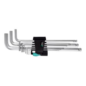Wera Sechskant-Winkelschraubendreher-Satz, Hex-Plus, verchromt, 9-teilig Wera Sechskant-Winkelschraubendreher-Satz, Hex-Plus, verchromt, 9-teilig