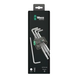 Wera Werk Winkelschlüsselsatz 9-tlg,Hex-Plus 073391
