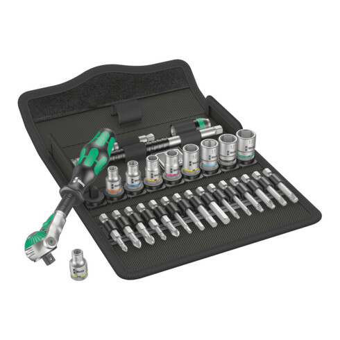 Wera Werk Zyklop Speed-Knarrensatz 1/4"-Antrieb 28-tlg 004016