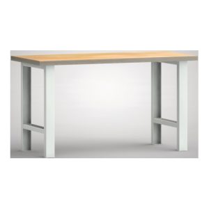 Werkbank B1500xT700xH840mm Buche Multiplex lichtgrau Werkbank B1500xT700xH840mm Buche Multiplex lichtgrau