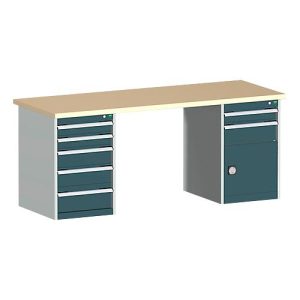 Werkbank W-2078-2.13, anthrazitgrau Werkbank W-2078-2.13, anthrazitgrau