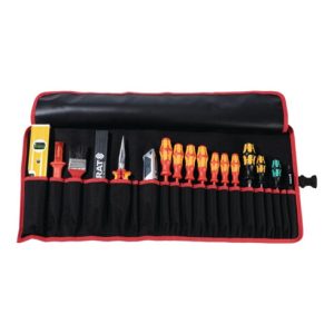 Werkzeugrolltasche 12 Fächer B540xH330mm Nyl.schwarz/rot PARAT Werkzeugrolltasche 12 Fächer B540xH330mm Nyl.schwarz/rot PARAT