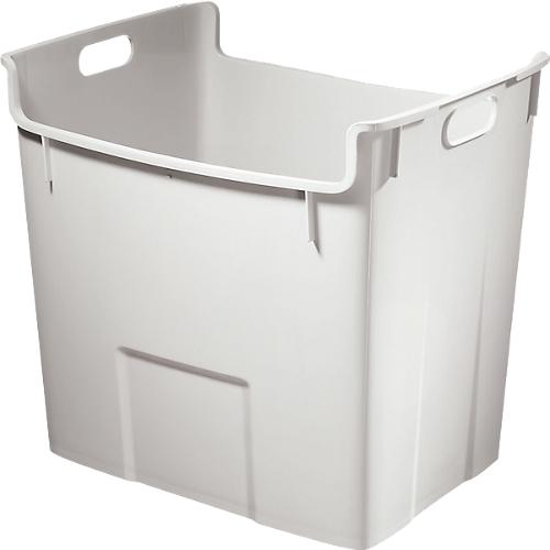 Wertstoffsammelbehälter, 40 l, grau