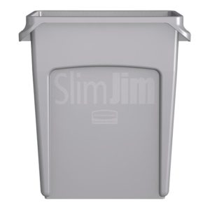 Wertstoffsammler 60l H635xB279xT558mm grau m.Lüftungskanälen Wertstoffsammler 60l H635xB279xT558mm grau m.Lüftungskanälen