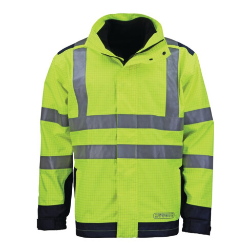 Wetter-,Flamm- u.Warnschutzjacke Gr.XXL gelb/blau ASATEX