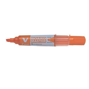 Whiteboardmarker PILOT V-Board Master, nachfüllbar, Tintenstandanzeige, Keilspitze, orange, 1 Stück Whiteboardmarker PILOT V-Board Master, nachfüllbar, Tintenstandanzeige, Keilspitze, orange, 1 Stück