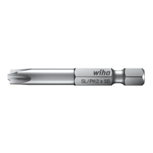 Wiha Bit Professional PlusMinus/Phillips 1/4″ SL/PH2 x 50 mm Wiha Bit Professional PlusMinus/Phillips 1/4″ SL/PH2 x 50 mm