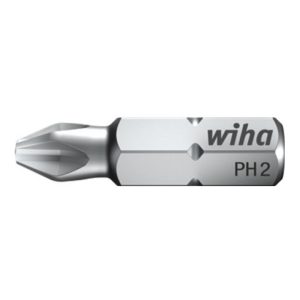 Wiha Bit Standard 25 mm Phillips 1/4″ PH0 Wiha Bit Standard 25 mm Phillips 1/4″ PH0