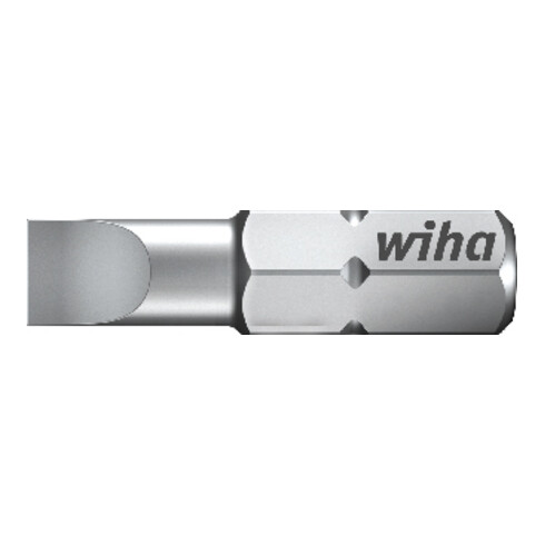 Wiha Bit Standard 25 mm Schlitz 1/4" 6,5