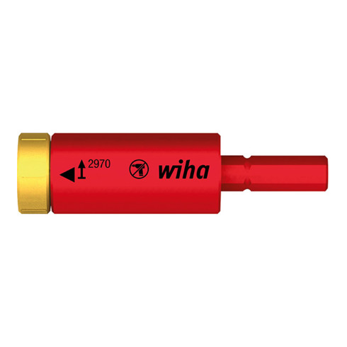 Wiha Drehmoment easyTorque Adapter electric für slimBits und slimVario® Halter in Blister 41345 4,0 Nm