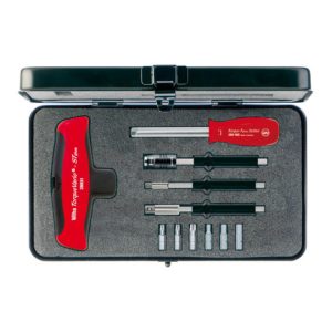 Wiha Drehmoment-Schraubendreher mit Quergriff Set TorqueVario®-S Tplus gemischt 11-tlg. variabel einstellbare Drehmomentbegrenzung in Box Wiha Drehmoment-Schraubendreher mit Quergriff Set TorqueVario®-S Tplus gemischt 11-tlg. variabel einstellbare Drehmomentbegrenzung in Box