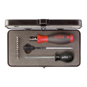 Wiha Drehmoment-Schraubendreher Set TorqueVario®-S gemischt 13-tlg variabel einstellbare Drehmomentbegrenzung in Box 0,8- 5,0 Nm Wiha Drehmoment-Schraubendreher Set TorqueVario®-S gemischt 13-tlg variabel einstellbare Drehmomentbegrenzung in Box 0,8- 5,0 Nm