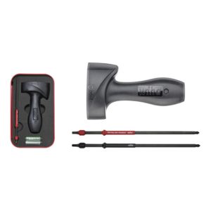 Wiha Drehmoment-Testgerät Torque QuickCheck mit Adapterklingen und Batterien in Box
