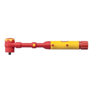 Wiha Drehmomentschlüssel electric 1/4″ für Steckschlüssel, variabel einstellbare Drehmomentbegrenzung (43126)
