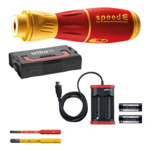 Wiha E-Schraubendreher-Set 591 speedE II 591T101 Wiha E-Schraubendreher-Set 591 speedE II 591T101