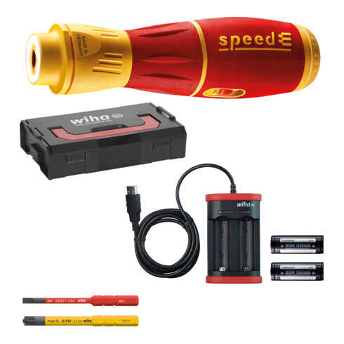 Wiha E-Schraubendreher-Set 591 speedE II 591T101
