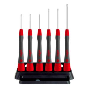 Wiha Feinschraubendreher Set PicoFinish® TORX® MagicSpring® 6-tlg. mit Halter Wiha Feinschraubendreher Set PicoFinish® TORX® MagicSpring® 6-tlg. mit Halter
