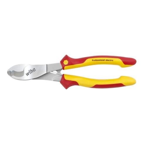 Wiha Kabelschneider Professional electric mit ein- und ausschaltbarer Öffnungsfeder 210 mm (43662)