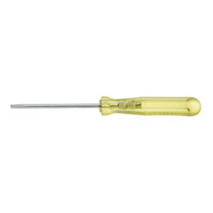 Wiha Kleinschraubendreher Schlitz transparent-gelb 2,0 mm x 40 mm Wiha Kleinschraubendreher Schlitz transparent-gelb 2,0 mm x 40 mm