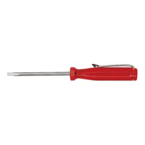 Wiha Kleinschraubendreher Schlitz transparent-rot, mit Ansteckclip 3,0 mm x 80 mm Wiha Kleinschraubendreher Schlitz transparent-rot, mit Ansteckclip 3,0 mm x 80 mm