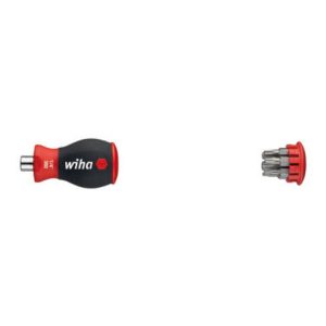 Wiha Schraubendreher mit Bit Magazin magnetisch TORX® mit 6 Bits, Stubby, 1/4″ in Blister Wiha Schraubendreher mit Bit Magazin magnetisch TORX® mit 6 Bits, Stubby, 1/4″ in Blister