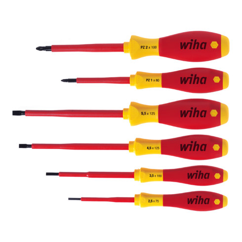 Wiha Schraubendrehersatz Schlitz/PH 320N SF ZK6 SO 6tlg