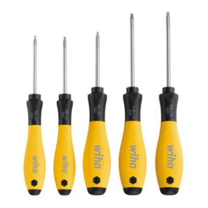 Wiha Schraubendreher Set SoftFinish® ESD TORX® 5-tlg.