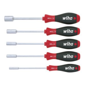Wiha Schraubendreher Set SoftFinish® Sechskant-Steckschlüssel 5-tlg. Wiha Schraubendreher Set SoftFinish® Sechskant-Steckschlüssel 5-tlg.