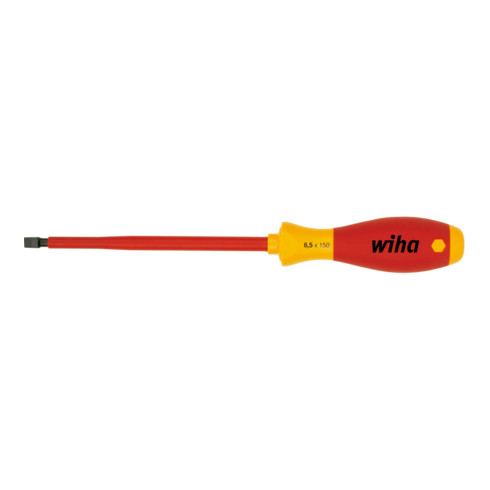 Wiha Schraubendreher SoftFinish® electric Schlitz 5,5 mm x 125 mm