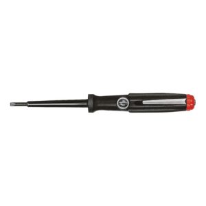 Wiha Spannungsprüfer 150-250 Volt Schlitz schwarz, mit Ansteckclip in Blister 3,0 mm x 60 mm Wiha Spannungsprüfer 150-250 Volt Schlitz schwarz, mit Ansteckclip in Blister 3,0 mm x 60 mm