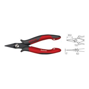 Wiha Spitzzange Electronic schmaler, kurzer Kopf gerade Form 150 mm Wiha Spitzzange Electronic schmaler, kurzer Kopf gerade Form 150 mm