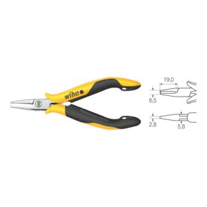 Wiha Vornschneider Professional ESD schmaler Kopf mit kleiner Wate 110 mm Wiha Vornschneider Professional ESD schmaler Kopf mit kleiner Wate 110 mm
