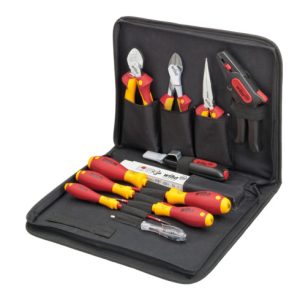 Wiha Werkzeug Set Elektriker gemischt 12-tlg. in Tasche Wiha Werkzeug Set Elektriker gemischt 12-tlg. in Tasche