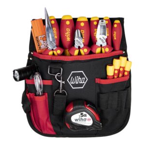 Wiha Werkzeug Set Elektriker gemischt, 18-tlg. inkl. Gürteltasche Wiha Werkzeug Set Elektriker gemischt, 18-tlg. inkl. Gürteltasche