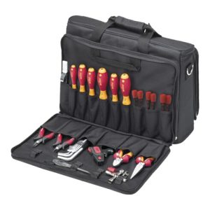 Wiha Werkzeug Set Service-Techniker 30-tlg. inkl. Tasche I Werkzeugsatz für Elektriker I VDE (43879) Wiha Werkzeug Set Service-Techniker 30-tlg. inkl. Tasche I Werkzeugsatz für Elektriker I VDE (43879)