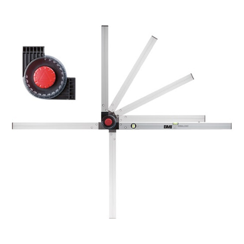 Winkelmessgerät WINKELSTAR Messber.0-270Grad Schenkel-L.80x60cm BMI