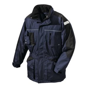Winterparka AALBORG Gr.XXL marine/schwarz 100% PES BIG Winterparka AALBORG Gr.XXL marine/schwarz 100% PES BIG