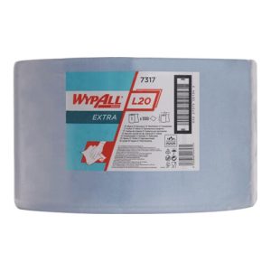 Wischtuch WYPALL L20 EXTRA+ L380xB235ca.mm blau 2-lagig Wischtuch WYPALL L20 EXTRA+ L380xB235ca.mm blau 2-lagig