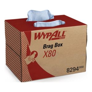 Wischtuch WypAll® X80 8294 L427xB282ca.mm blau 1-lagig WYPALL Wischtuch WypAll® X80 8294 L427xB282ca.mm blau 1-lagig WYPALL