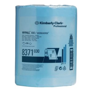 Wischtuch WYPALL X60 8371 L380xB315ca.mm blau 1-lagig,perforiert,geprägt Wischtuch WYPALL X60 8371 L380xB315ca.mm blau 1-lagig,perforiert,geprägt