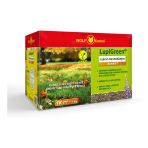 WOLF-Garten Herbst-Rasendünger Lupigreen Hybrid P 002 für 220 m² WOLF-Garten Herbst-Rasendünger Lupigreen Hybrid P 002 für 220 m²