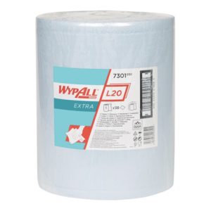 WypAll L20 Reinigungs- + Wartungspapier, 1 blaue Wischrolle x 500 Papierwischer WypAll L20 Reinigungs- + Wartungspapier, 1 blaue Wischrolle x 500 Papierwischer