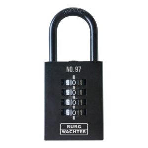Zahlenvorhangschloss Numero 97 Schlosskörper-B.40mm Guss Zahlenroll.4