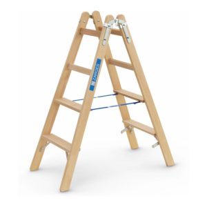 ZARGES Crestastep B – Holz-Stufenleiter 2 x 4 Stufen ZARGES Crestastep B – Holz-Stufenleiter 2 x 4 Stufen