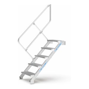 ZARGES LM-Treppe 45° 17 Stufen, 1000 mm breit, Höhe 3.65 m ZARGES LM-Treppe 45° 17 Stufen, 1000 mm breit, Höhe 3.65 m