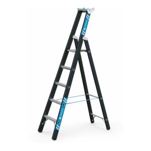 ZARGES Megastep S – LM-Stehleiter SL 5 Sprossen ZARGES Megastep S – LM-Stehleiter SL 5 Sprossen