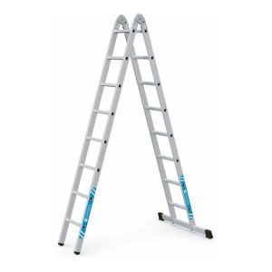 ZARGES Mehrzweckleiter Combimaster X – LM, 2 x 8 Sprossen ZARGES Mehrzweckleiter Combimaster X – LM, 2 x 8 Sprossen