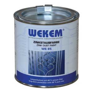 Zinkstaubfarbe WS85 dunkelgrau,metallisch ma 800g Dose WEKEM Zinkstaubfarbe WS85 dunkelgrau,metallisch ma 800g Dose WEKEM