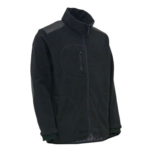 Zipp-In Fleecejacke WORKING XTREME Gr.XXL schwarz ELKA RAINWEAR